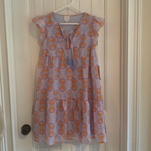 j.marie Dress size small Violet Ruffle